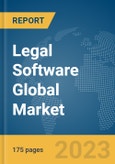 Legal Software (focus on machine learning) Global Market Report 2024- Product Image