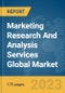 Marketing Research And Analysis Services Global Market Report 2023 - Product Thumbnail Image