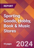 Sporting Goods, Hobby, Book & Music Stores - 2024 U.S. Market Research Report with Updated Recession Risk Forecasts- Product Image