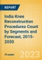 India Knee Reconstruction Procedures Count by Segments (Partial Knee Replacement Procedures, Primary Knee Replacement Procedures and Revision Knee Replacement Procedures) and Forecast, 2015-2030 - Product Thumbnail Image