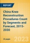 China Knee Reconstruction Procedures Count by Segments (Partial Knee Replacement Procedures, Primary Knee Replacement Procedures and Revision Knee Replacement Procedures) and Forecast, 2015-2030 - Product Thumbnail Image
