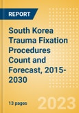 South Korea Trauma Fixation Procedures Count and Forecast, 2015-2030- Product Image