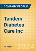 Tandem Diabetes Care Inc (TNDM) - Product Pipeline Analysis, 2023 Update- Product Image