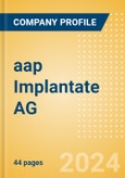 aap Implantate AG (AAQ1) - Product Pipeline Analysis, 2023 Update- Product Image