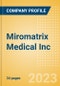 Miromatrix Medical Inc (MIRO) - Product Pipeline Analysis, 2023 Update - Product Thumbnail Image