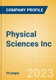 Physical Sciences Inc - Product Pipeline Analysis, 2023 Update- Product Image