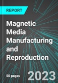 Magnetic Media Manufacturing and Reproduction (U.S.): Analytics, Extensive Financial Benchmarks, Metrics and Revenue Forecasts to 2027- Product Image