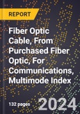 2024 Global Forecast for Fiber Optic Cable, From Purchased Fiber Optic, for Communications, Multimode Index (2025-2030 Outlook)-Manufacturing & Markets Report- Product Image