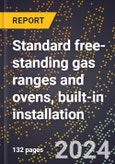 2024 Global Forecast for Standard Free-standing Gas Ranges and Ovens, Built-in Installation (including Apt Ranges) (2025-2030 Outlook)-Manufacturing & Markets Report- Product Image