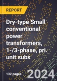 2024 Global Forecast for Dry-type Small Conventional Power Transformers, 1-/3-phase, Pri. Unit Subs. (2025-2030 Outlook)-Manufacturing & Markets Report- Product Image