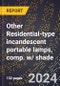 2023 Global Forecast for Other Residential-Type Incandescent Portable Lamps, Comp. W/ Shade (2024-2029 Outlook) - Manufacturing & Markets Report - Product Thumbnail Image