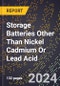 2023 Global Forecast for Storage Batteries Other Than Nickel Cadmium Or Lead Acid (2024-2029 Outlook) - Manufacturing & Markets Report - Product Thumbnail Image