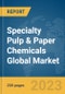 Specialty Pulp & Paper Chemicals Global Market Report 2023 - Product Thumbnail Image