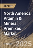 North America Vitamin & Mineral Premixes Market Size, Share & Trends Analysis Report By Form (Dry and Liquid), By Type, By Application, By Country and Growth Forecast, 2025 - 2032- Product Image