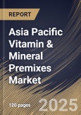 Asia Pacific Vitamin & Mineral Premixes Market Size, Share & Trends Analysis Report By Form (Dry and Liquid), By Type, By Application, By Country and Growth Forecast, 2025 - 2032- Product Image