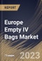 Europe Empty IV Bags Market Size, Share & Industry Trends Analysis Report By Product (PVC and Non-PVC), By Country and Growth Forecast, 2022-2028 - Product Thumbnail Image