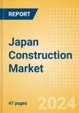 Japan Construction Market Size, Trends, and Forecasts by Sector - Commercial, Industrial, Infrastructure, Energy and Utilities, Institutional and Residential Market Analysis, 2024-2028- Product Image