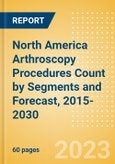 North America Arthroscopy Procedures Count by Segments (Arthroscopic Shaver Procedures, Arthroscopy Implant Procedures and Arthroscopy Radio Frequency Systems and Wands Procedures) and Forecast, 2015-2030- Product Image
