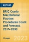 BRIC Cranio Maxillofacial Fixation (CMF) Procedures Count and Forecast, 2015-2030 - Product Image