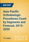 Asia-Pacific (APAC) Orthobiologic Procedures Count by Segments (Bone Grafts and Substitutes Procedures, Viscosupplementation Procedures and Others) and Forecast, 2015-2030 - Product Thumbnail Image