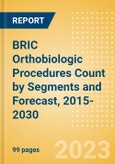 BRIC Orthobiologic Procedures Count by Segments (Bone Grafts and Substitutes Procedures, Viscosupplementation Procedures and Others) and Forecast, 2015-2030- Product Image