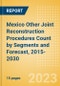 Mexico Other Joint Reconstruction Procedures Count by Segments (Ankle Replacement Procedures, Digits Replacement Procedures, Elbow Replacement Procedures and Wrist Replacement Procedures) and Forecast, 2015-2030 - Product Thumbnail Image