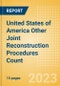 United States of America (USA) Other Joint Reconstruction Procedures Count by Segments (Ankle Replacement Procedures, Digits Replacement Procedures, Elbow Replacement Procedures and Wrist Replacement Procedures) and Forecast, 2015-2030 - Product Image