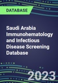 2023 Saudi Arabia Immunohematology and Infectious Disease Screening Database: 2022 Sales and Market Shares for Blood Banking Instrument and Reagent Suppliers, 2022-2027- Product Image