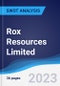 Rox Resources Limited - Strategy, SWOT and Corporate Finance Report - Product Thumbnail Image