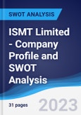 ISMT Limited - Company Profile and SWOT Analysis- Product Image