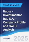 Itausa - Investimentos Itau S.A. - Company Profile and SWOT Analysis- Product Image