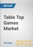 Table Top Games Market by Type, Application: Global Opportunity Analysis and Industry Forecast, 2021-2031- Product Image