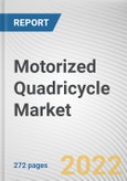 Motorized Quadricycle Market by Type, Propulsion Type, End-use, Price Range: Global Opportunity Analysis and Industry Forecast, 2021-2031- Product Image