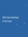 MENA-3 Games Market Report- Product Image
