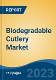 Biodegradable Cutlery Market- Global Industry Size, Share, Trends, Opportunity, and Forecast, 2017-2027 Segmented By Product Type (Spoon, Knife, Fork, Plates, and Others), By Raw Material, By End User, By Distribution Channel, By Region, By Competition- Product Image