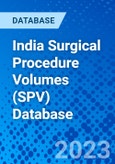 India Surgical Procedure Volumes (SPV) Database- Product Image