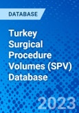 Turkey Surgical Procedure Volumes (SPV) Database- Product Image