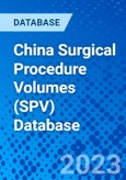 China Surgical Procedure Volumes (SPV) Database- Product Image