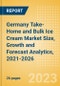Germany Take-Home and Bulk Ice Cream (Ice Cream) Market Size, Growth and Forecast Analytics, 2021-2026 - Product Image