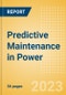 Predictive Maintenance in Power - Thematic Intelligence - Product Thumbnail Image