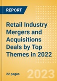 Retail Industry Mergers and Acquisitions Deals by Top Themes in 2022 - Thematic Intelligence- Product Image