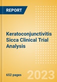 Keratoconjunctivitis Sicca (Dry Eye) Clinical Trial Analysis by Trial Phase, Trial Status, Trial Counts, End Points, Status, Sponsor Type and Top Countries, 2023 Update- Product Image