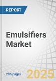 Emulsifiers Market by Source (Bio-Based, Synthetic), Application (Food, Cosmetics & Personal Care, Oilfield Chemicals, Pharmaceutical, Agrochemicals), and Region (North America, APAC, Europe, Middle East & Africa, South America) - Global Forecast to 2027- Product Image