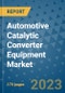 Automotive Catalytic Converter Equipment Market Size Outlook and Opportunities Beyond 2023 - Market Share, Growth, Trends, Insights, Companies, and Countries to 2030 - Product Image