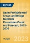 Spain Prefabricated Crown and Bridge Materials Procedures Count and Forecast, 2015-2030 - Product Thumbnail Image