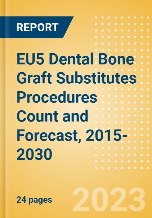 EU5 Dental Bone Graft Substitutes Procedures Count and Forecast, 20152030