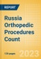 Russia Orthopedic Procedures Count by Segments (Arthroscopy Procedures, Cranio Maxillofacial Fixation (CMF) Procedures, Hip Replacement Procedures and Others) and Forecast, 2015-2030 - Product Thumbnail Image