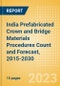 India Prefabricated Crown and Bridge Materials Procedures Count and Forecast, 2015-2030 - Product Thumbnail Image