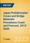 Japan Prefabricated Crown and Bridge Materials Procedures Count and Forecast, 2015-2030 - Product Thumbnail Image