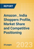Amazon (Cloudtail and Appario), India (Health and Beauty) Shoppers Profile, Market Share and Competitive Positioning- Product Image